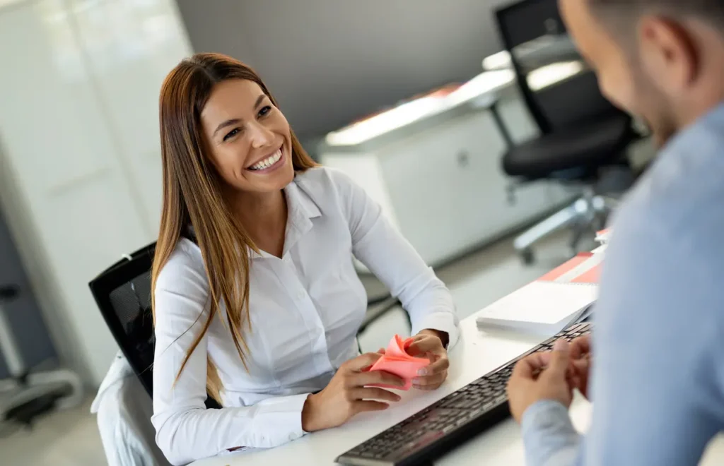 Business Women smiling